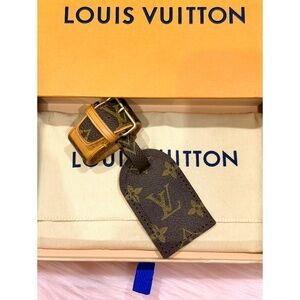 🤎 Louis Vuitton Luggage Tag/Poignet 🤎